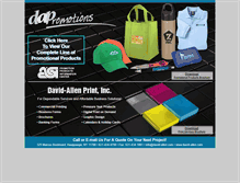 Tablet Screenshot of david-allen.com